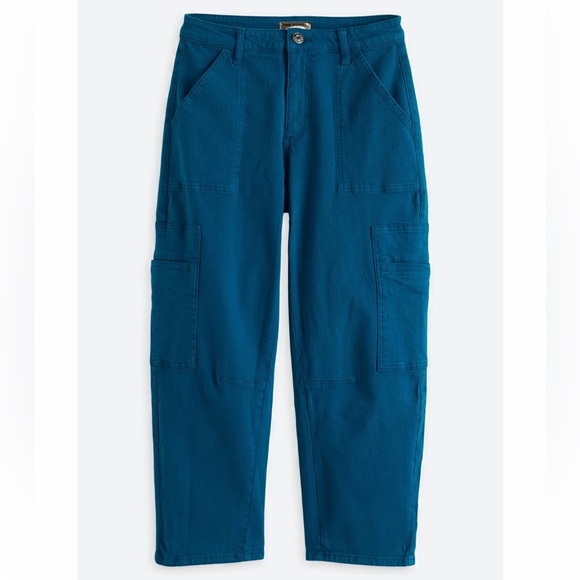 NWT Kut from the Kloth Kaya Teal Blue High Rise Pant - Picture 3 of 4
